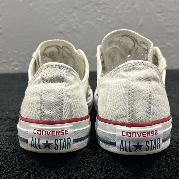 🔥 CONVERSE Chuck Taylor All Star Unisex White Casual Sneaker Men 7.5 / Women 9. - Picture 6 of 11